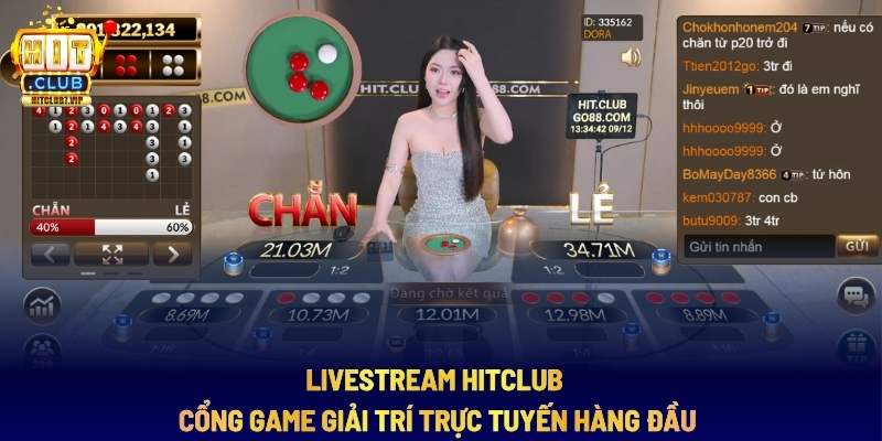 Livestream Hitclub - Cổng Game Giải Trí Trực Tuyến Hàng Đầu